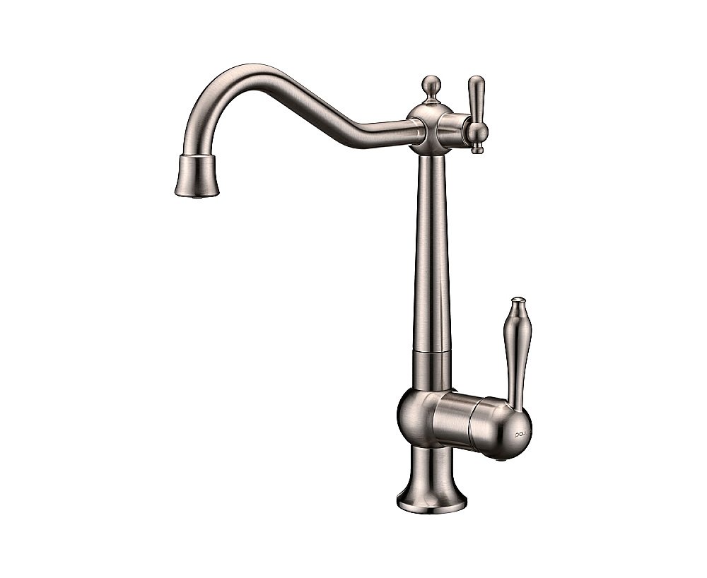 Смеситель для кухни Paulmark Retro Re213226-BS брашированная сталь купить в интернет-магазине сантехники Sanbest