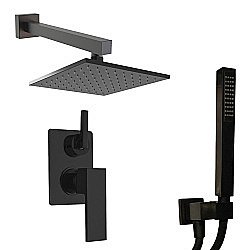 Душевая система PAINI Grazia 21PZSET26911SH черная матовая купить в интернет-магазине сантехники Sanbest