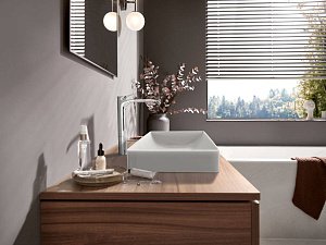 Смеситель для раковины Hansgrohe Vivenis 75040000 купить в интернет-магазине сантехники Sanbest