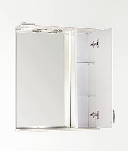 Зеркало со шкафом Style Line Олеандр-2 65/С ЛС-00000202 светлое дерево в ванную от интернет-магазине сантехники Sanbest