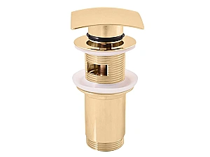 Донный клапан для раковины Rav-Slezak MD0481Z золото глянцевое купить в интернет-магазине сантехники Sanbest