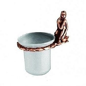 Держатель для щетки  Art&Max Juno AM-0711-C медь купить в интернет-магазине сантехники Sanbest