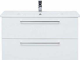 Тумба под раковину Dreja Gio 100 белая купить в интернет-магазине сантехники Sanbest