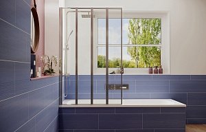 Шторка для ванны Ambassador Bath Screens 90x140 16041110 купить в интернет-магазине Sanbest