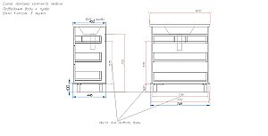 Тумба с раковиной Эстет Bali Classic 80 белая для ванной в интернет-магазине Sanbest