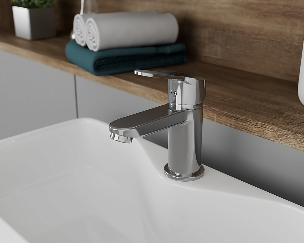 Смеситель для раковины Rush Sky SK5720-11 хром купить в интернет-магазине сантехники Sanbest