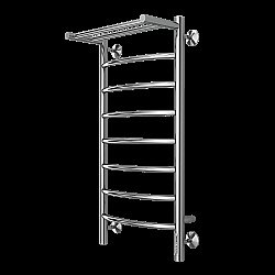 Полотенцесушитель электрический с полочкой Terminus Классик П8 400х850 купить в интернет-магазине сантехники Sanbest
