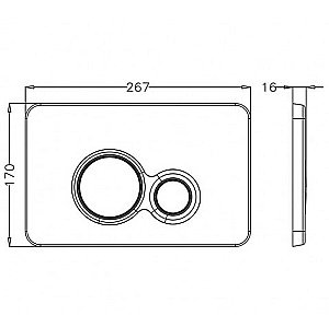 Инсталляция для унитаза Pestan Sava Fix Slim SET40006461 кнопка черная матовая/глянцевый хром купить в интернет-магазине сантехники Sanbest