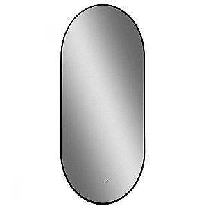 Зеркало Art&Max TORINO AM-Tor-600-1000-DS-Nero в ванную от интернет-магазине сантехники Sanbest