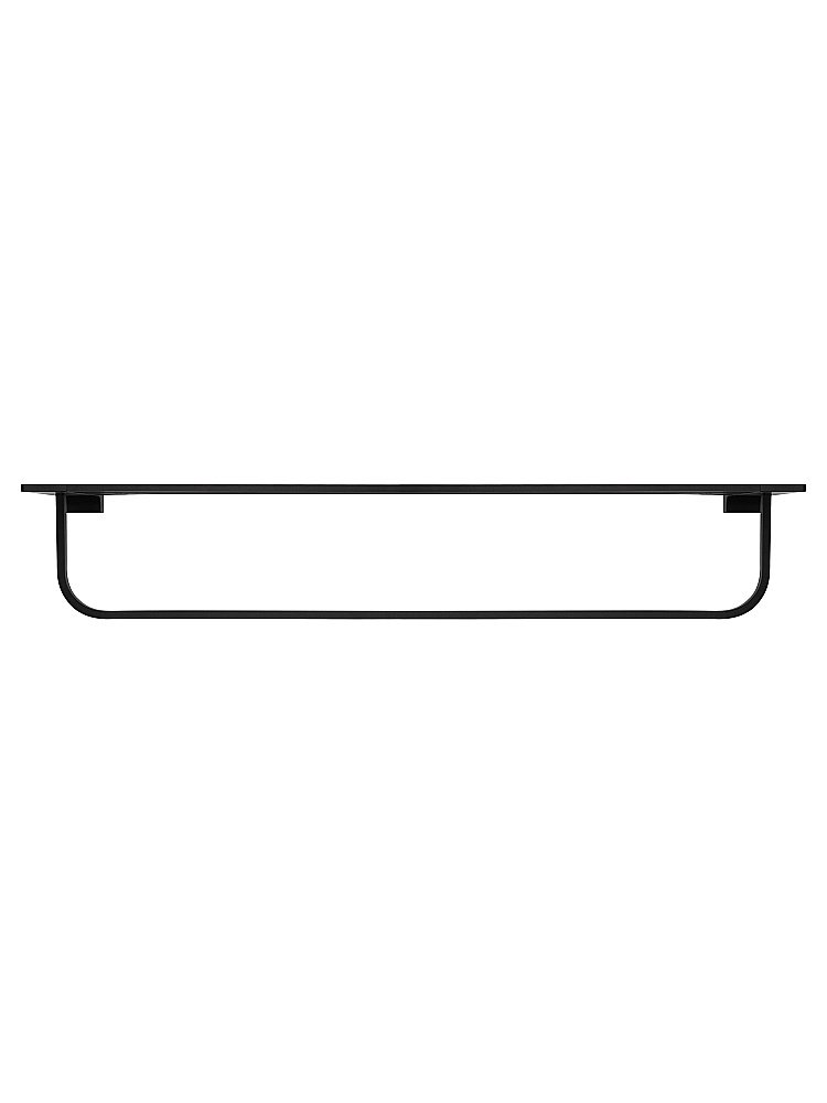 Полотенцедержатель с полкой WONZON & WOGHAND ECLIPSE, Черный (WW-9181-BL) купить в интернет-магазине сантехники Sanbest