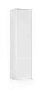 Пенал Jorno Pastel 125 Белый для ванной в интернет-магазине сантехники Sanbest