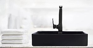 Раковина накладная WeltWasser WW ELBACH 2173 MB 60 черная матовая купить в интернет-магазине Sanbest