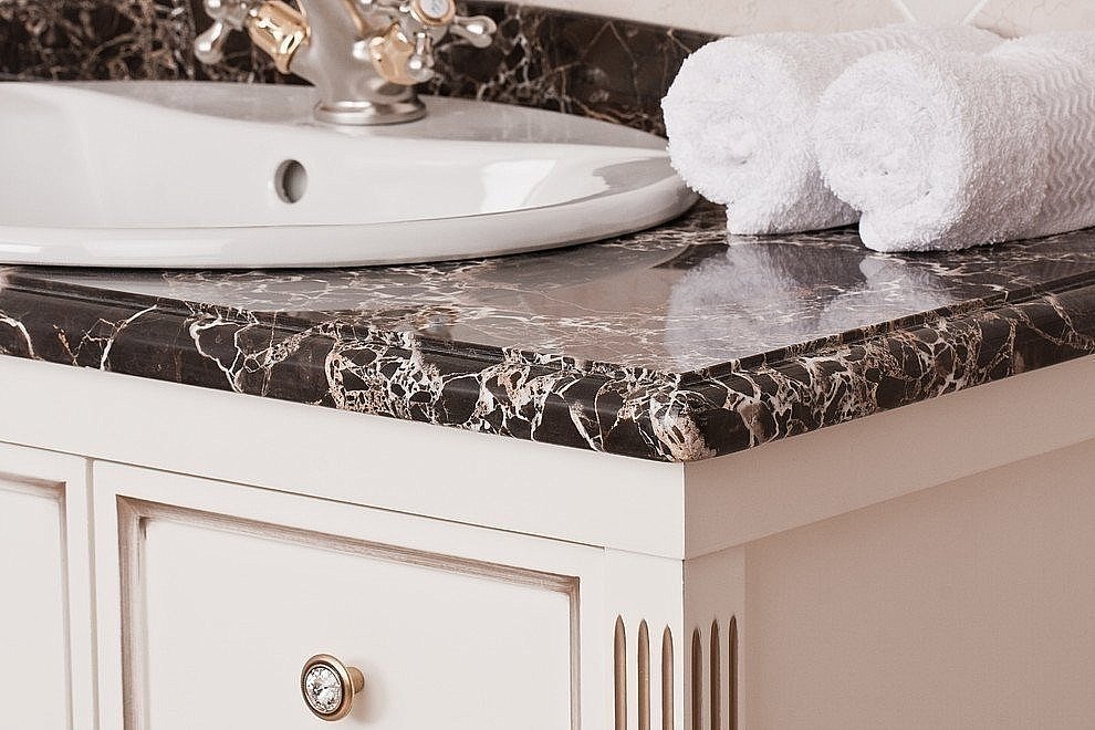 Тумба с раковиной со столешницей Caprigo Albion 100 для ванной в интернет-магазине Sanbest