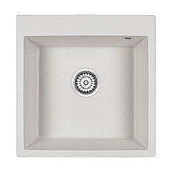 Мойка кухонная Paulmark Praktisch PM205546-WH Белая купить в интернет-магазине сантехники Sanbest