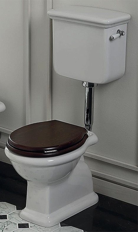 Унитаз SIMAS Lante LA01 с боковой ручкой хром, белый купить в интернет-магазине Sanbest