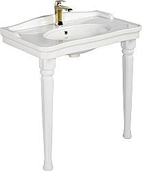 Консоль с раковиной Creavit Antik AN100.00000 для ванной в интернет-магазине сантехники Sanbest