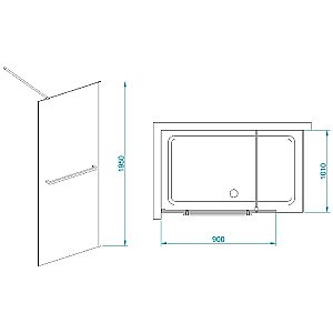 Душевая система RGW Shower Panels SP-6143-01 50140801-01 хром купить в интернет-магазине сантехники Sanbest
