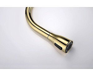 Смеситель для кухни Paulmark Lange La214212-G золото купить в интернет-магазине сантехники Sanbest