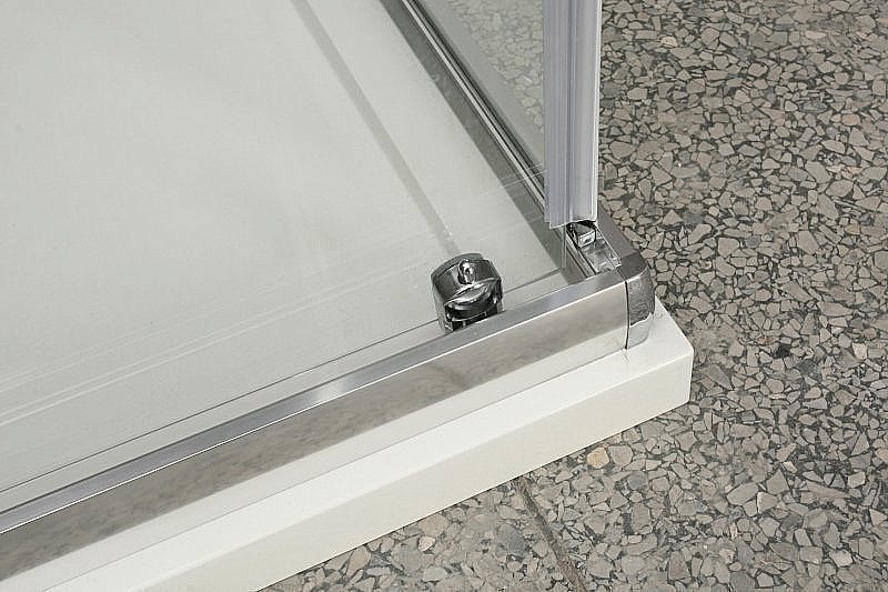 Душевой уголок BelBagno UNIQUE-AH-1-110/125-80-C-Cr 125х80 стекло прозрачное/профиль хром купить в интернет-магазине Sanbest