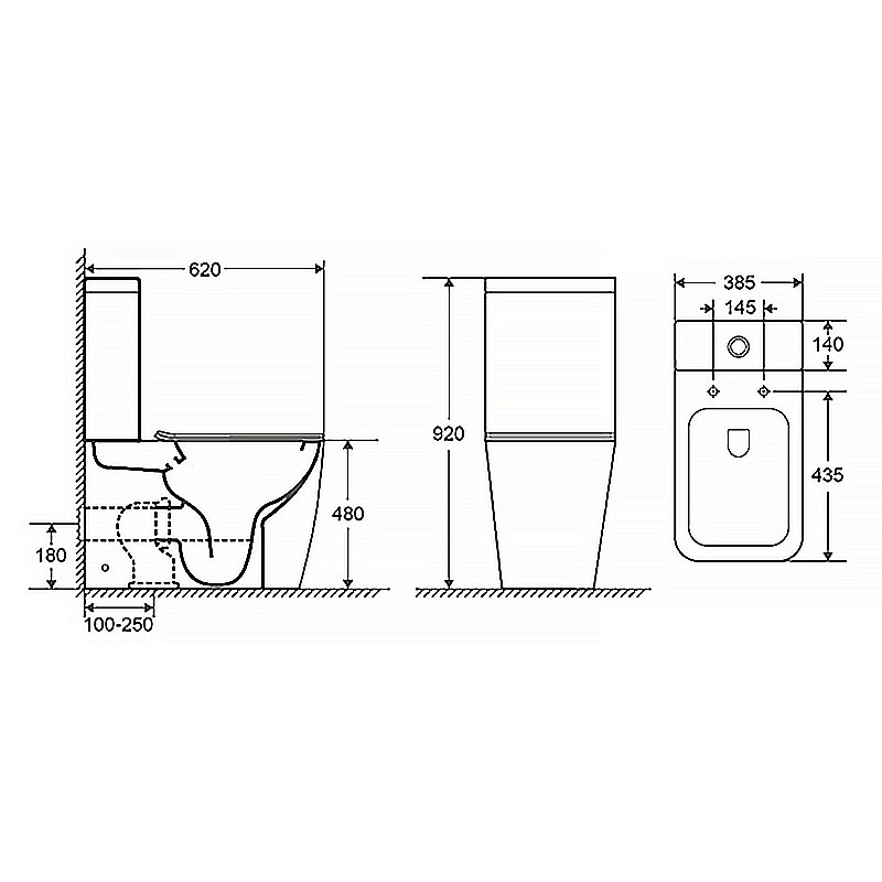 Инсталляция для унитаза Azario AZ-8010-1000 купить в интернет-магазине сантехники Sanbest