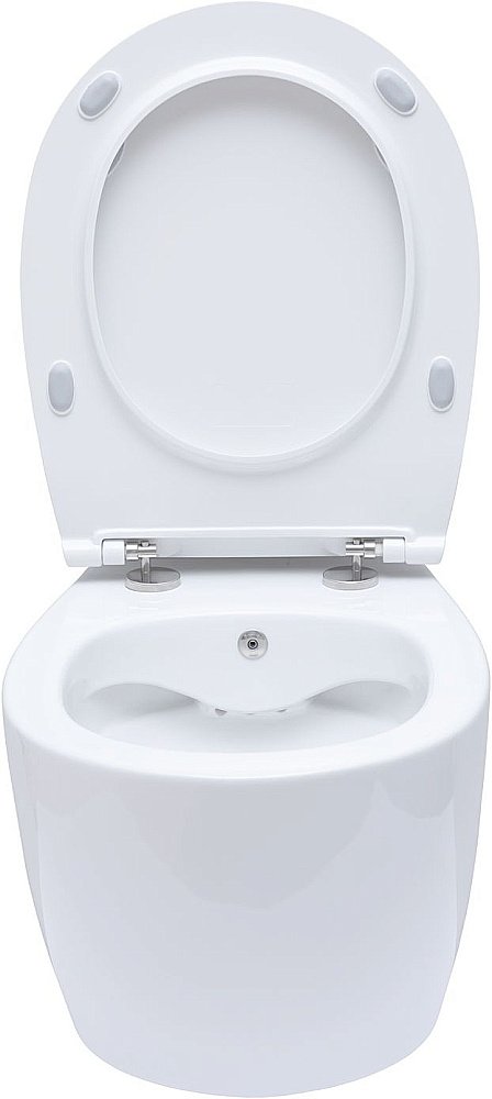 Унитаз Allen Brau Fantasy 4.11HC1.20 безободковый, с крышкой микролифт, белый купить в интернет-магазине Sanbest