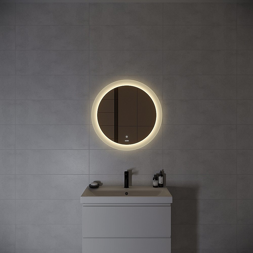 Зеркало Cersanit LED 012 design 72x72 в ванную от интернет-магазине сантехники Sanbest
