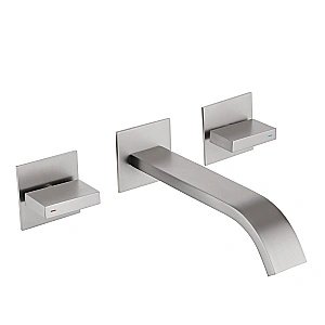 Смеситель для раковины ABBER Wasserfall AF8612SP сатин купить в интернет-магазине сантехники Sanbest