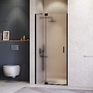 Душевая дверь RGW Hotel HO-014-B 130 350601413-24 стекло матовое/профиль черный купить в интернет-магазине Sanbest