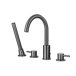 Смеситель для ванны ABBER Wasser Kreis AF8113NG никель купить в интернет-магазине сантехники Sanbest