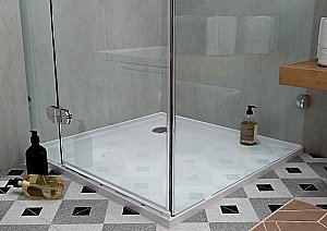 Душевой поддон Акватон Калифорния М 80Х80 1A739936CA010 белый купить в интернет-магазине Sanbest