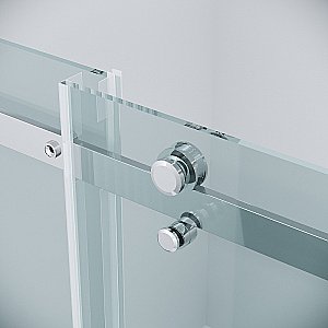 Душевая дверь Grossman Classic 130 100.K33.04.130.10.00 стекло прозрачное/профиль хром купить в интернет-магазине Sanbest