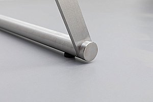 Корзина для белья Allen Brau Priority 6.32001-BS+6.32002-88 черная матовая/мешок бежевый купить в интернет-магазине сантехники Sanbest