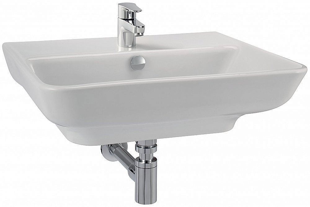 Раковина Jacob Delafon STRUKTURA 55 EGE111-00 белая купить в интернет-магазине Sanbest