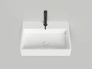 Раковина Salini Ottavia 1103201M 59,5 из искусственного камня S-Stone, белая матовая купить в интернет-магазине Sanbest