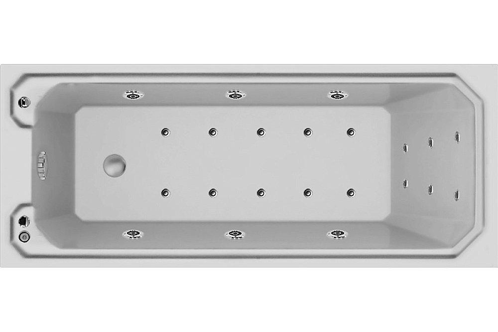 Ванна акриловая Relisan Viktoria Гл000026566 170x70 белая купить в интернет-магазине Sanbest