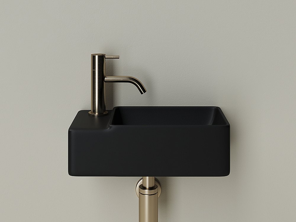 Раковина Ceramica Nova Element 39 CN5046MB черная матовая купить в интернет-магазине Sanbest