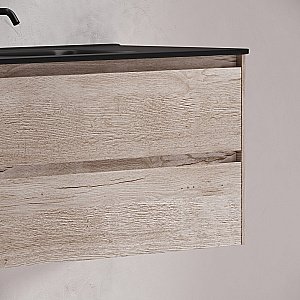 Тумба с раковиной Sancos Libra 120 LB120-1EG дуб галифакс натуральный для ванной в интернет-магазине Sanbest