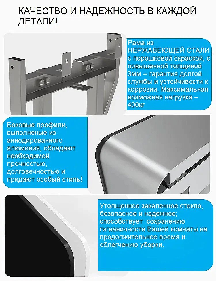 Модуль - инсталляция CeruttiSpa G111W белое стекло купить в интернет-магазине сантехники Sanbest