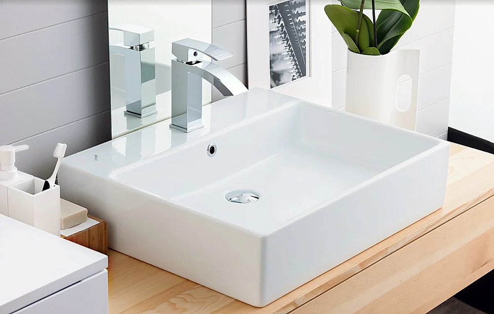 Раковина Creavit Next 50 NX242-0000 белая купить в интернет-магазине Sanbest