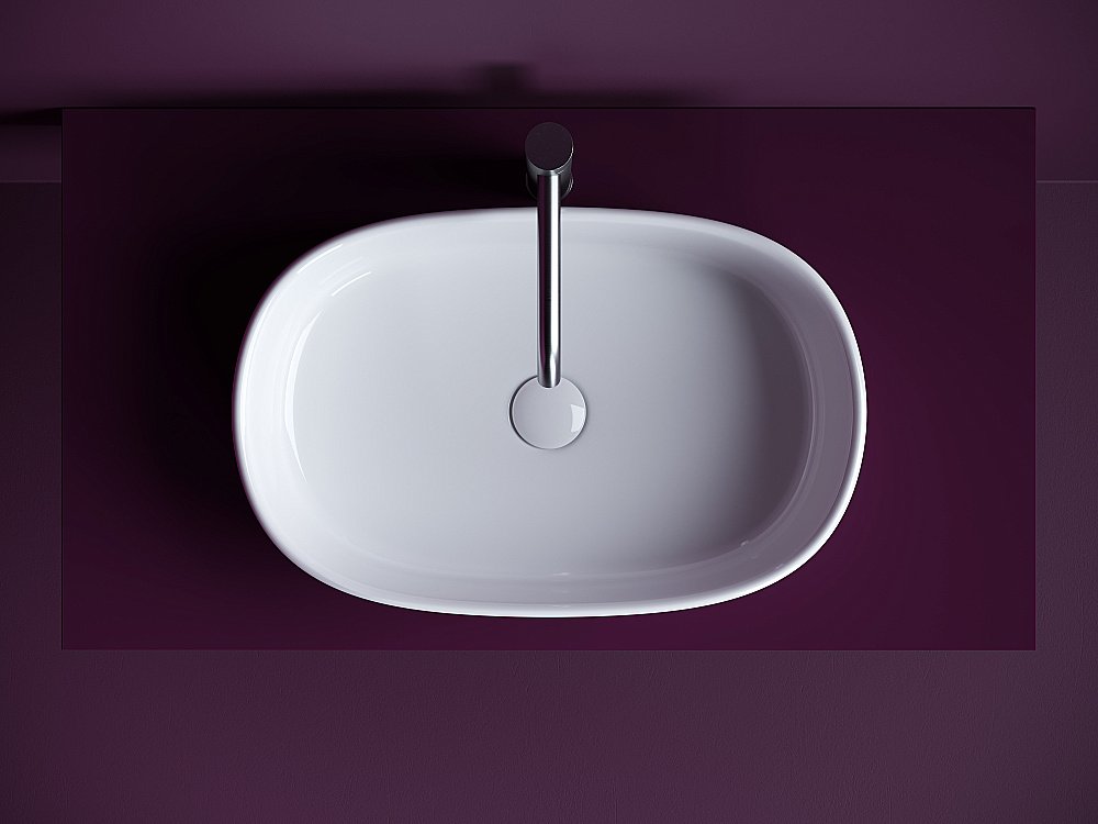 Раковина Ceramica Nova Element CN6075 белая купить в интернет-магазине Sanbest