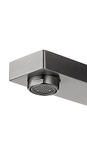 Смеситель для ванны с душем WONZON & WOGHAND CUBE, Темный графит (WW-88639016-BGM) купить в интернет-магазине сантехники Sanbest