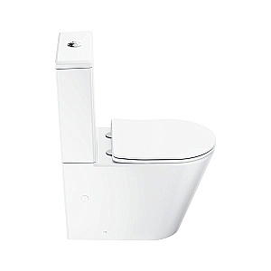 Унитаз Ravak Elegant X01872 белый, с крышкой микролифт, с бачком купить в интернет-магазине Sanbest