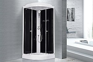 Душевая кабина Royal Bath RB90HK5-BT 90x90 профиль белый/стекло прозрачное купить в интернет-магазине Sanbest