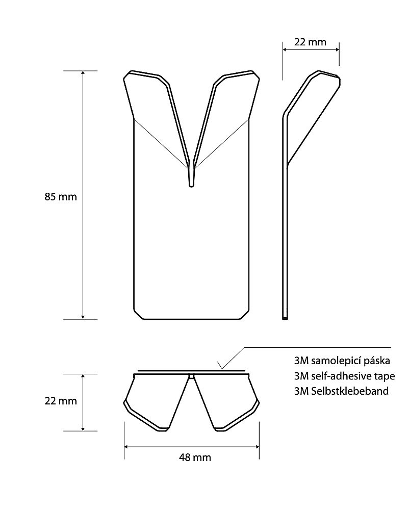 Крючок Bemeta Niva 101106035 купить в интернет-магазине сантехники Sanbest