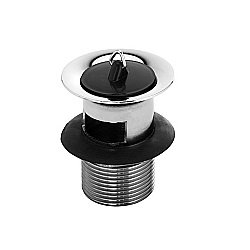 Донный клапан Kludi 1042705-00 черный/хром купить в интернет-магазине сантехники Sanbest