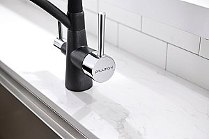 Смеситель для кухни Paulmark Sigen Si213111-BLM Черный купить в интернет-магазине сантехники Sanbest