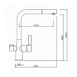 Смеситель для кухни IDDIS Pure PURSBFLi05 купить в интернет-магазине сантехники Sanbest