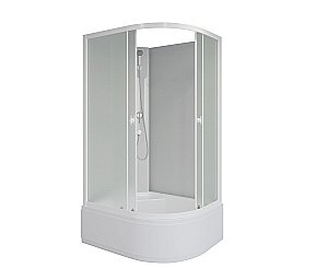Душевая кабина Niagara Promo, асимметричный поддон, акриловый купить в интернет-магазине Sanbest