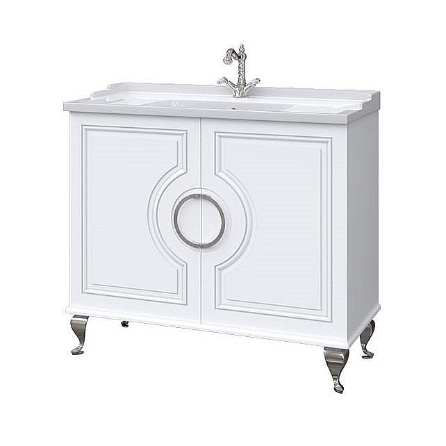 Тумба с раковиной Caprigo Valletta 100 бланж для ванной в интернет-магазине Sanbest