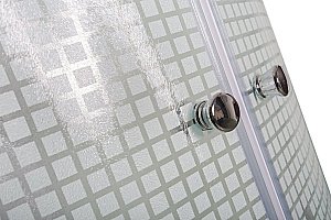 Душевая кабина DTO Серия L 908 с гм. и эл. 80x80 купить в интернет-магазине Sanbest